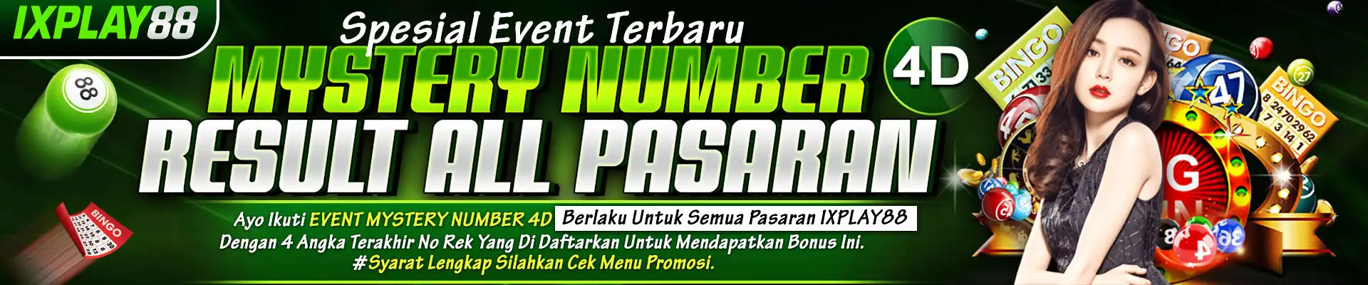 EVENT MYSTERY NUMBER 4D